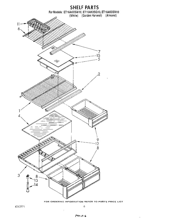 Diagram for ET16AKXSW10