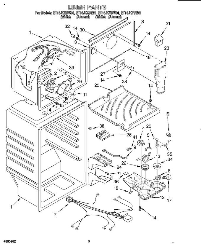 Diagram for ET16JKXDW01