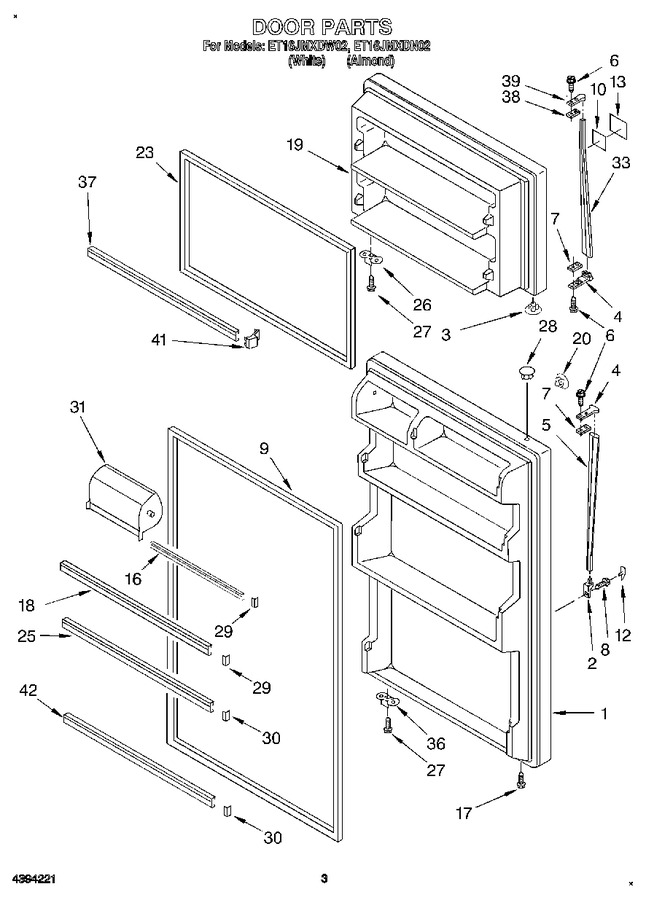Diagram for ET16JMXDW02