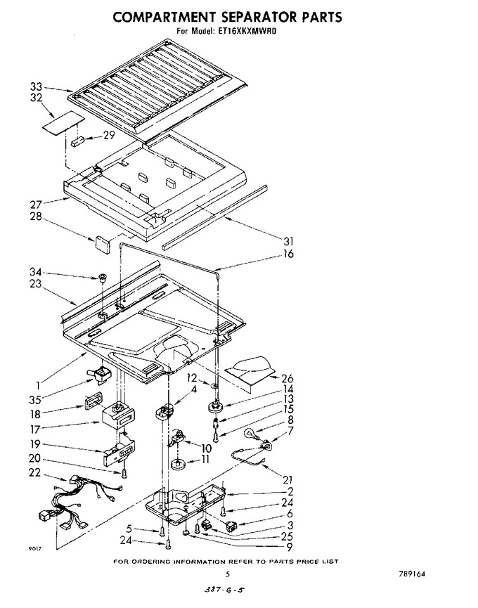 Diagram for ET16XKXMWR0