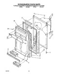 Diagram for 08 - Refrigerator Door, Lit/optional