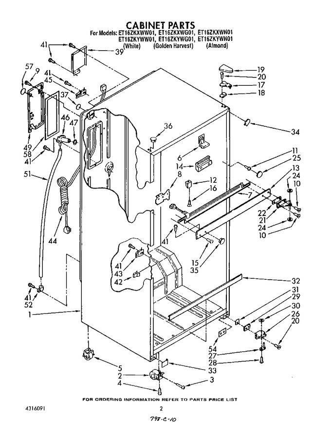 Diagram for ET16ZKXWG01