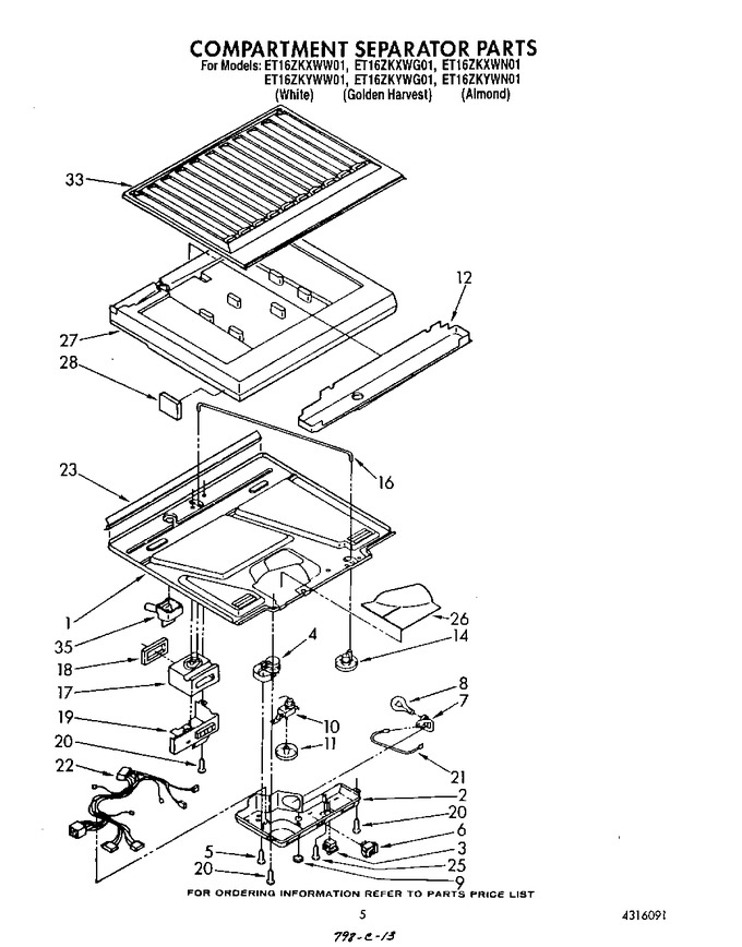 Diagram for ET16ZKXWG01