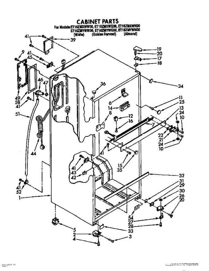 Diagram for ET16ZMYWW00