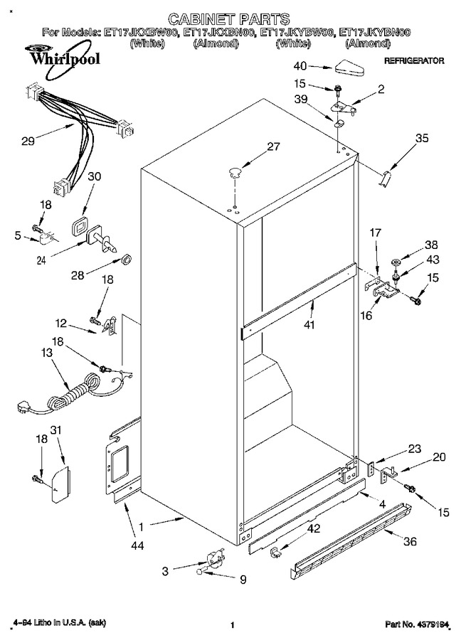 Diagram for ET17JKXBN00