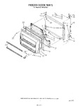 Diagram for 06 - Freezer Door