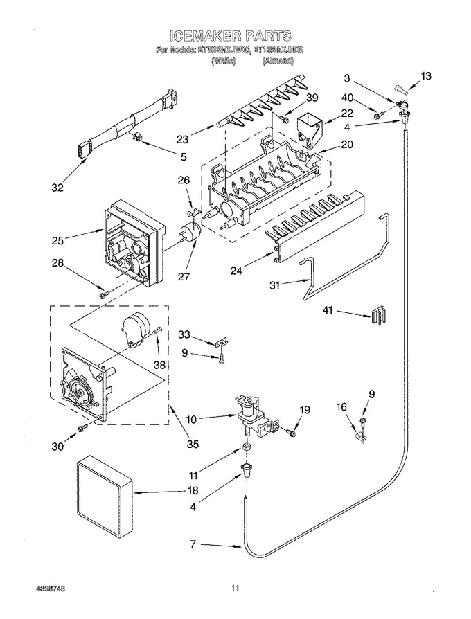 Diagram for ET18BMXJW00