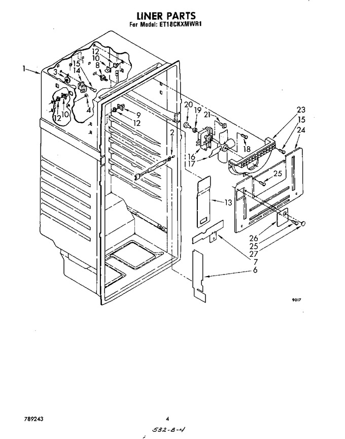 Diagram for ET18CKXMWR1