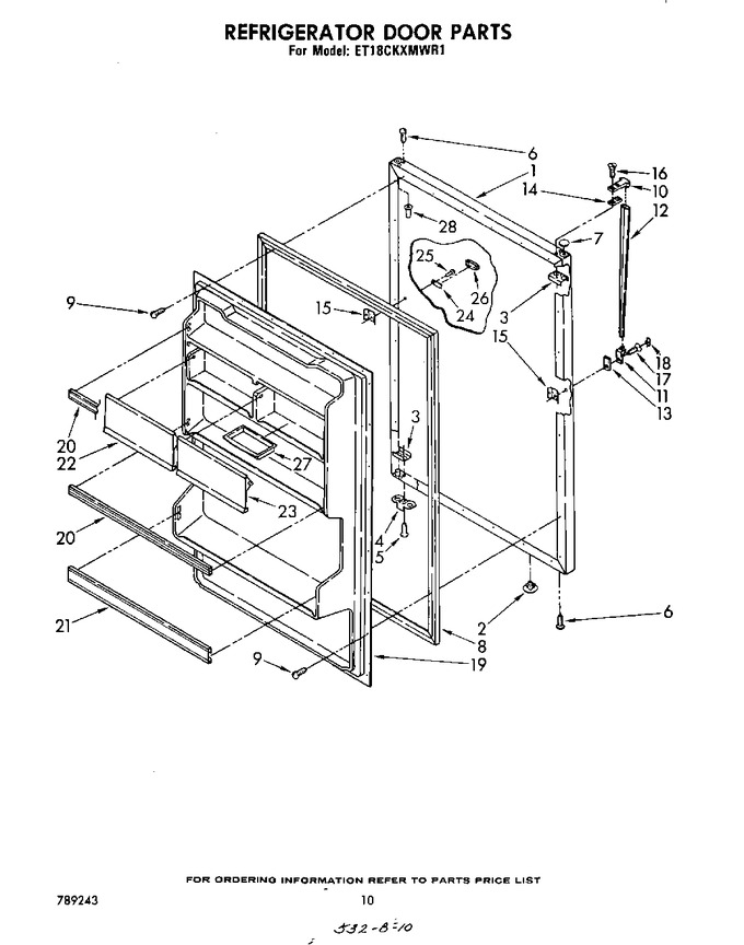 Diagram for ET18CKXMWR1