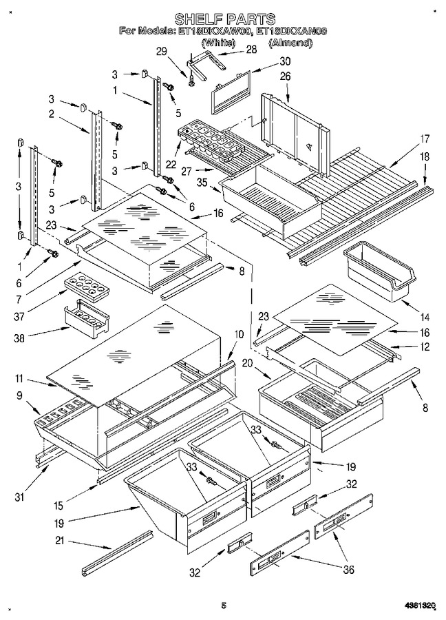 Diagram for ET18DKXAW00