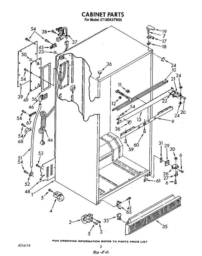 Diagram for ET18DKXTW05
