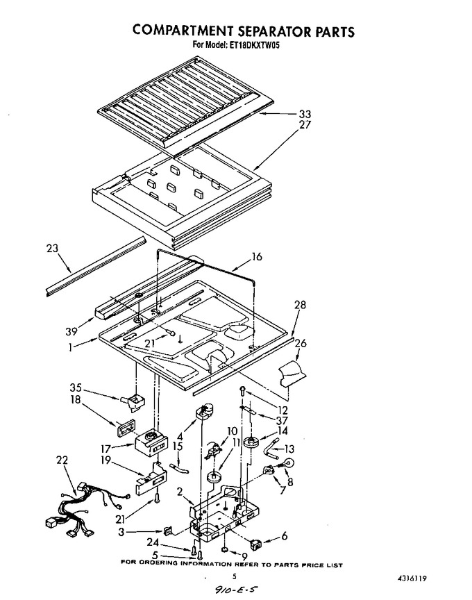 Diagram for ET18DKXTW05