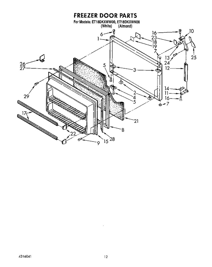 Diagram for ET18DKXWW00