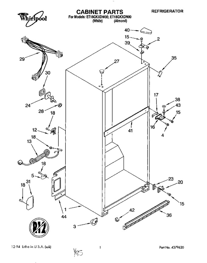 Diagram for ET18GKXDW00