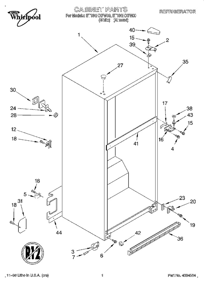 Diagram for ET18GKXFN00