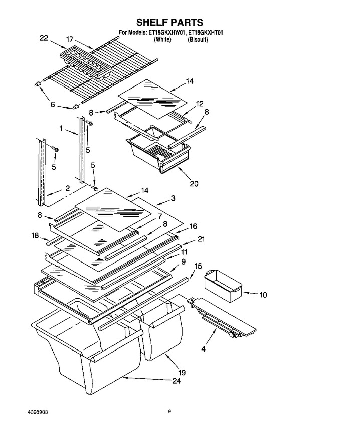 Diagram for ET18GKXHW01