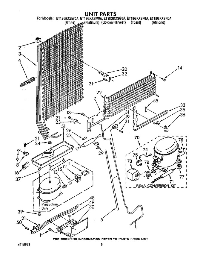 Diagram for ET18GKXSW0A