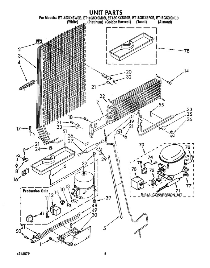 Diagram for ET18GKXSW0B