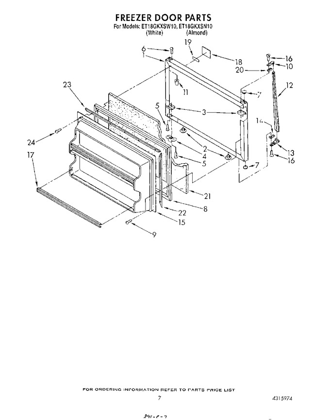 Diagram for ET18GKXSW10