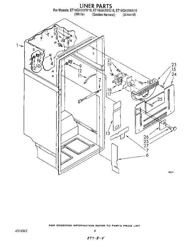 Diagram for ET18GKXWW10
