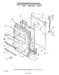 Diagram for 08 - Refrigerator Door , Lit/optional