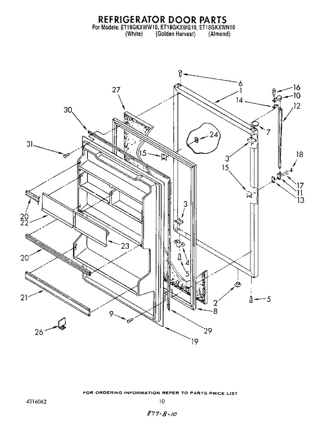 Diagram for ET18GKXWW10