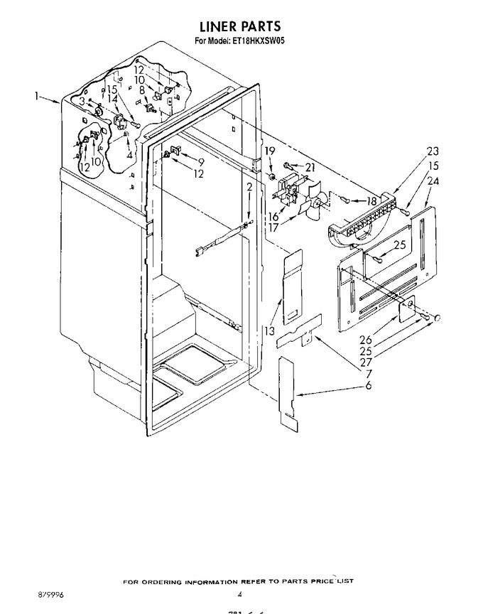 Diagram for ET18HKXSW05
