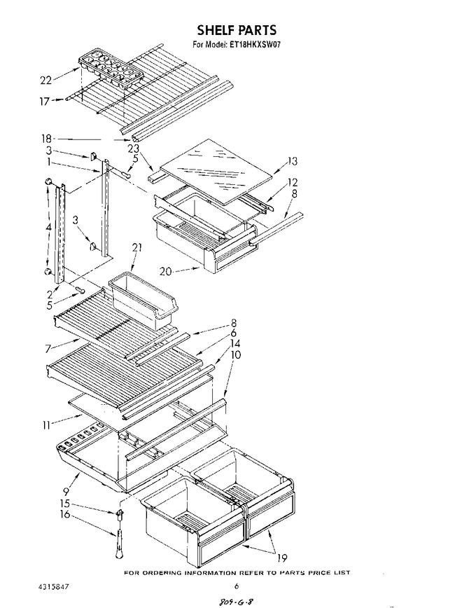 Diagram for ET18HKXSW07