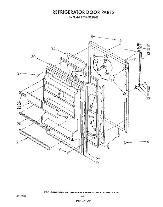 Diagram for ET18HKXSW0B