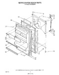 Diagram for 08 - Refrigerator Door , Lit/optional