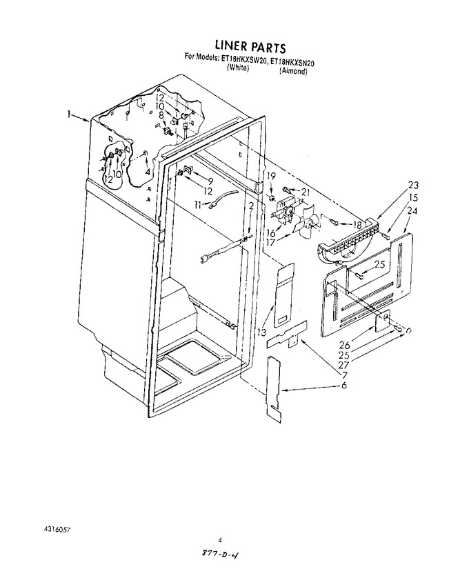 Diagram for ET18HKXSW20