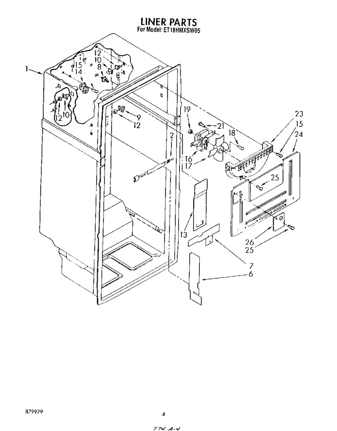 Diagram for ET18HMXSW05