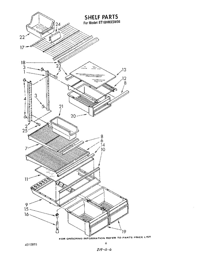 Diagram for ET18HMXSW06