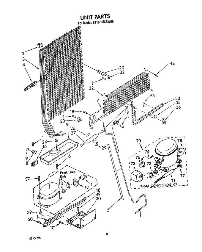 Diagram for ET18HMXSW06