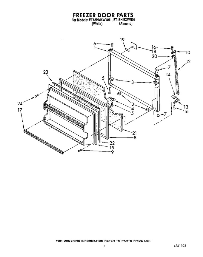 Diagram for ET18HMXWW01