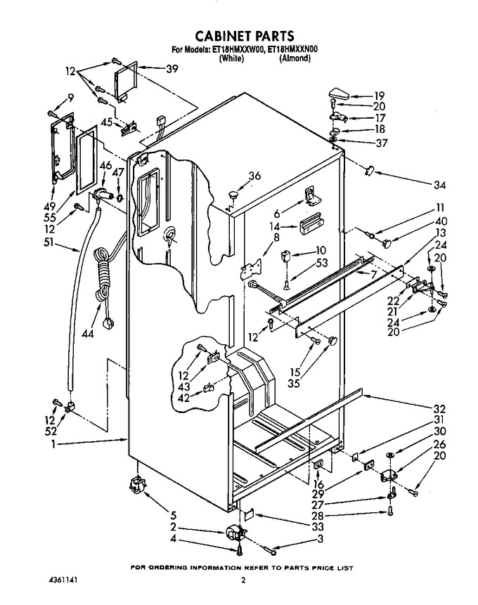 Diagram for ET18HMXXW00