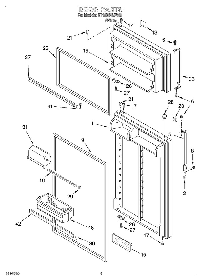 Diagram for ET18HPXJW00