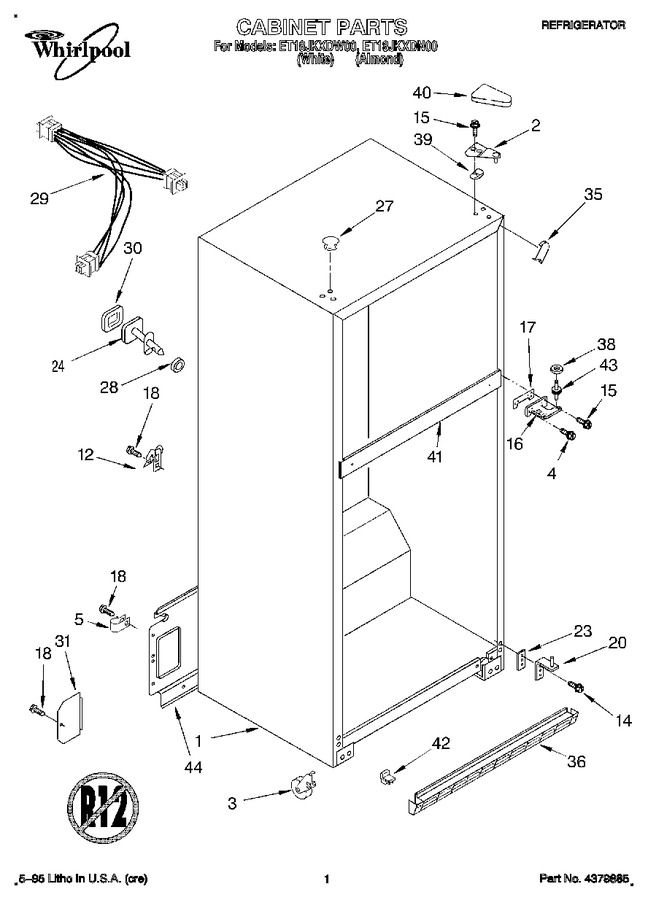 Diagram for ET18JKXDW00
