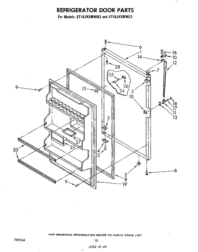 Diagram for ET18JKXMWR3