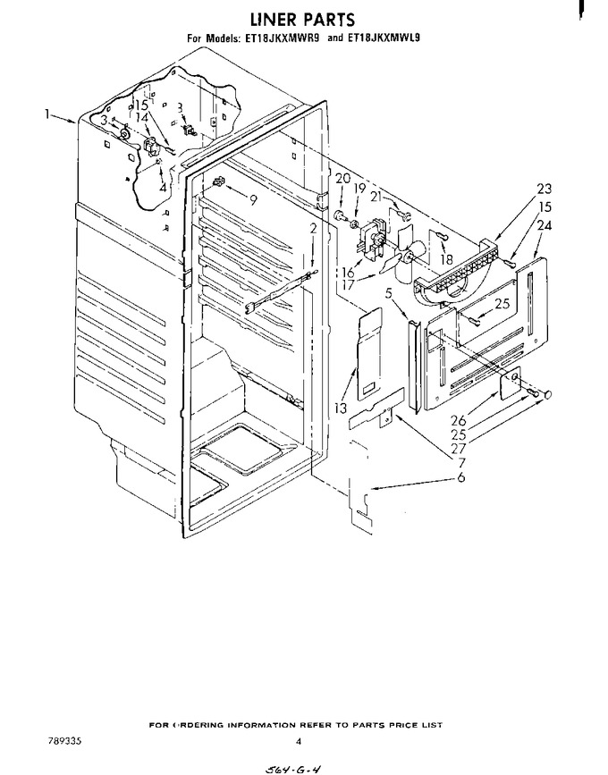 Diagram for ET18JKXMWR9