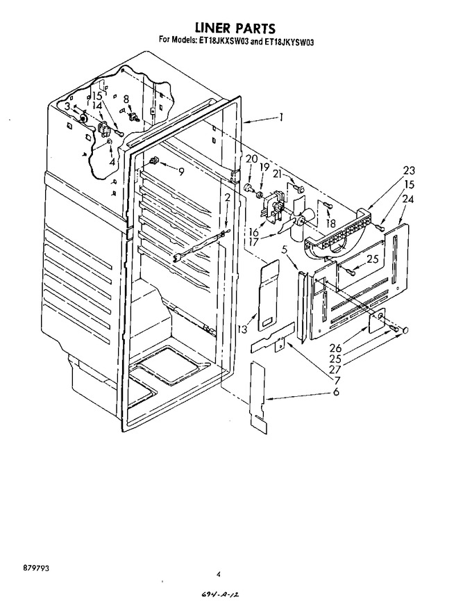 Diagram for ET18JKXSW03