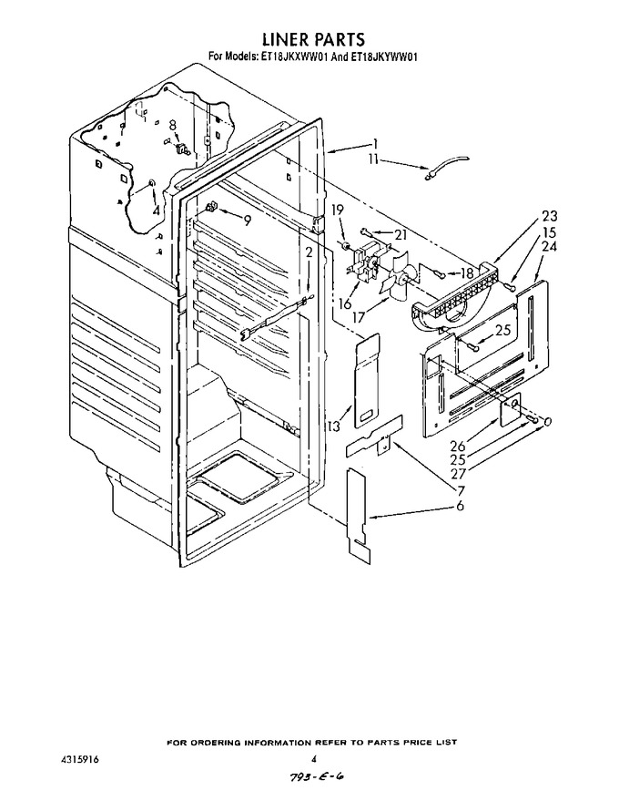 Diagram for ET18JKXWW01