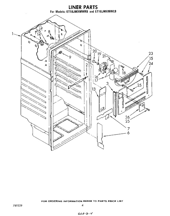 Diagram for ET18JMXMWR9