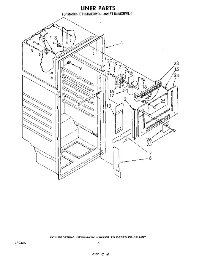 Diagram for ET18JMXRWR1
