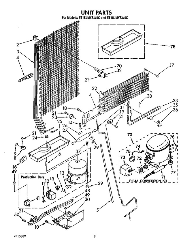 Diagram for ET18JMXSW0C
