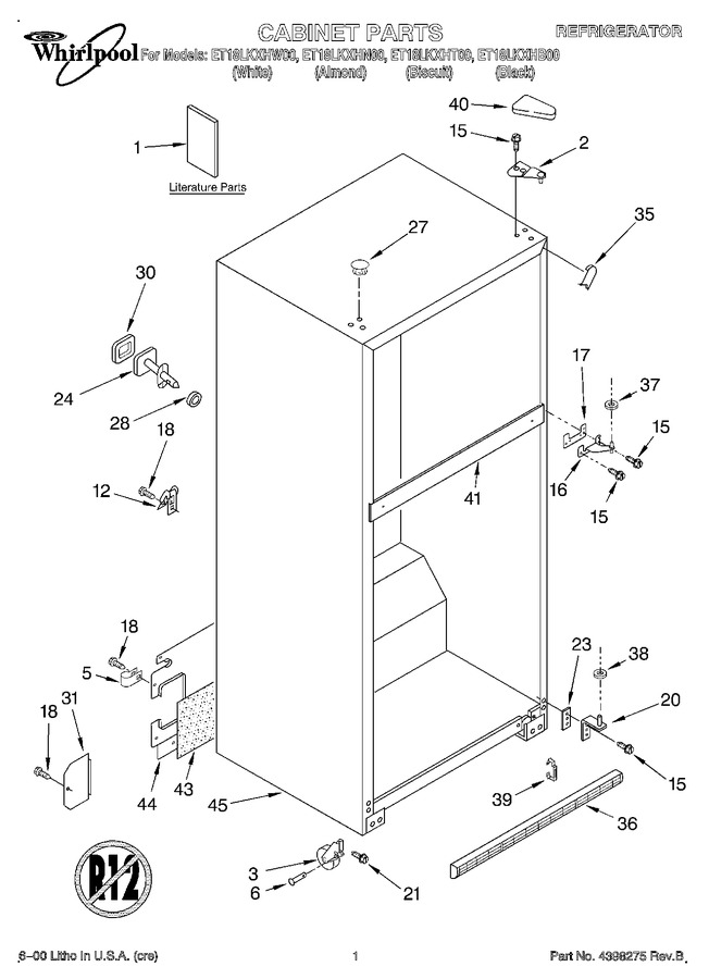 Diagram for ET18LKXHB00