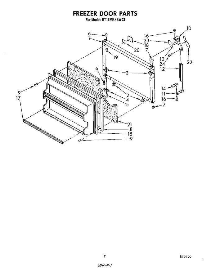 Diagram for ET18MKXSW03