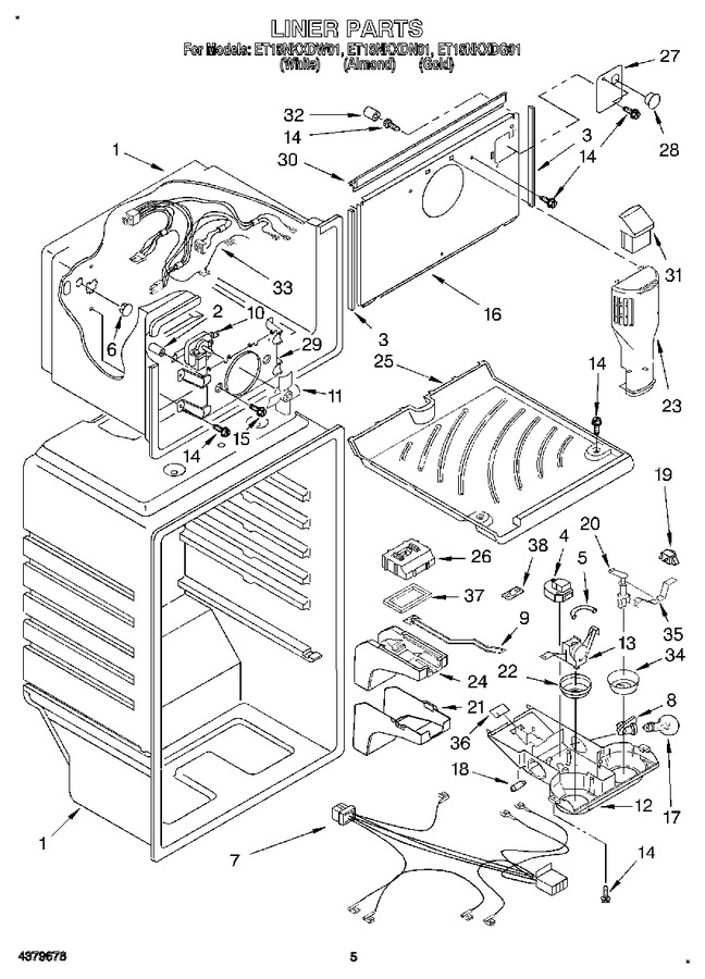 Diagram for ET18NKXDW01