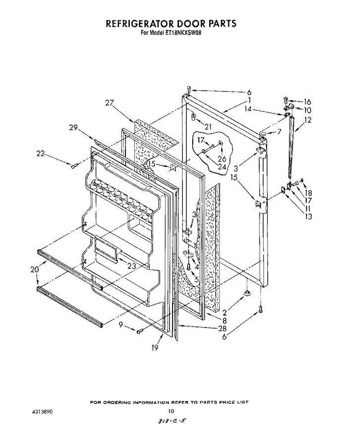 Diagram for ET18NKXSW08