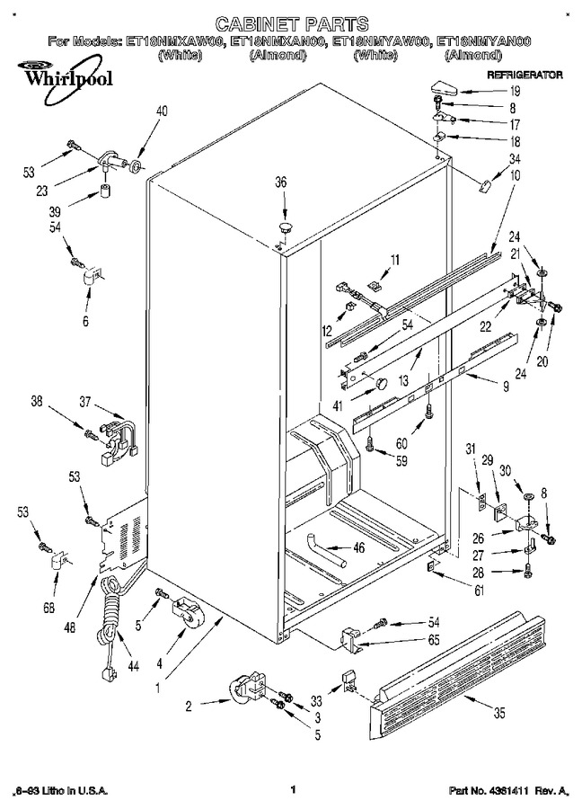 Diagram for ET18NMXAW00